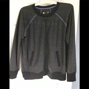 Xersion activewear bomber jacket